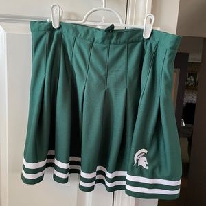 MSU Gameday skirt